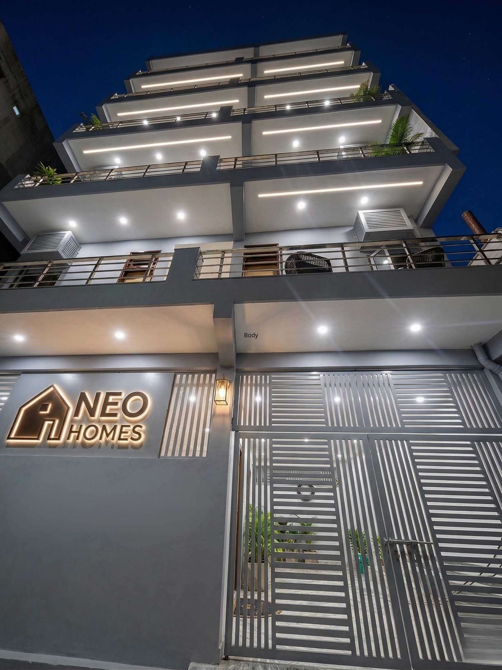 Neo Homes Entrance
